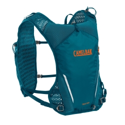 Camelbak Trail Run 7 corsair teal Weste mit 2 500ml Softflaschen