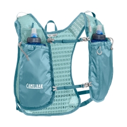 Preview: Camelbak Women's Trail Run 7 adriatic blue Weste mit 2 500ml Softflaschen
