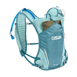 Camelbak Women's Trail Run 7 adriatic blue Weste mit 2 500ml Softflaschen