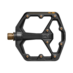 Crankbrothers Stamp 11 small black/gold Pedale