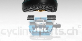 Preview: Crankbrothers Mallet E Enduro electric blue Pedale
