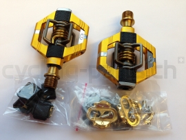 Crankbrothers Candy 11 gold Pedale