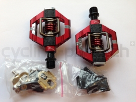 Crankbrothers Candy 7 red Pedale