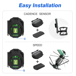 Preview: CYCPLUS C3 Geschwindigkeitssensor/Trittfrequenzsensor