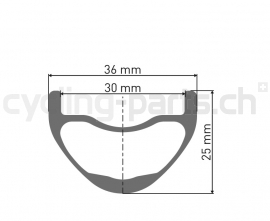 DT Swiss EXC 1200 SPLINE® 30 29" 15 x 110mm Laufrad vorne