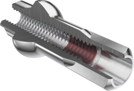 DT Swiss Squorx Pro Head Pro Lock Messing Nippel 2.0/15mm schwarz