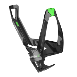 Elite Cannibal XC black glossy/green Flaschenhalter