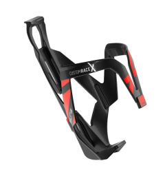 Elite Custom Race X black glossy red graphic Flaschenhalter