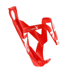 Elite Custom Race X red glossy white graphic Flaschenhalter