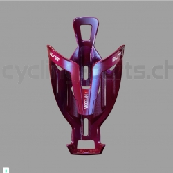 Elite Vico Glam metal red white graphic Flaschenhalter