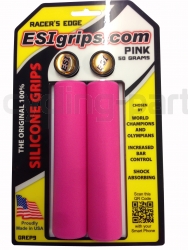 ESI Grips Racer's Edge pink Lenkergriffe