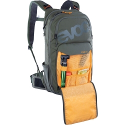 Evoc Stage 12 Rucksack dark olive