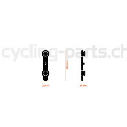 Fidlock Bottle Twist Bike Base Halterung