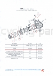 Formula RO Bremssattel - O-Ring Kit