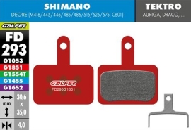 Galfer Advanced FD293 Shimano Deore/Tektro Auriga/Draco/Orion Werkstattverpackung 30 Paar