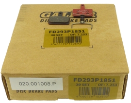Galfer Advanced FD293 Shimano Deore/Tektro Auriga/Draco/Orion Werkstattverpackung 30 Paar