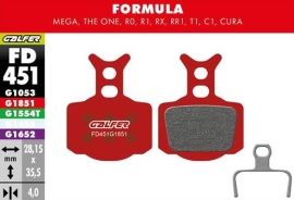 Preview: Galfer Advanced FD451 Formula Cura/Mega/The One/R1/RX/RO/The One Bremsbeläge