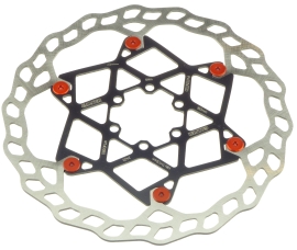 Galfer Floating Wave DB013FLWO 6 Loch 180mm x 2.0mm orange Bremsscheibe