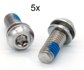 Galfer Light Edelstahl Befestigungsschrauben-Set Bremsadapter M6x16