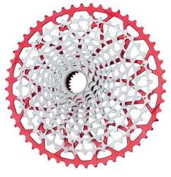 Garbaruk GEN2.0 Shimano Micro Spline 12 fach 10-52 red/silver Kassette