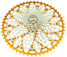 Garbaruk GEN2.0 Sram Eagle Transmission 12 fach 10-52 orange/silver Kassette