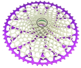 Garbaruk GEN2.0 Sram Eagle Transmission 12 fach 10-52 violet/silver Kassette