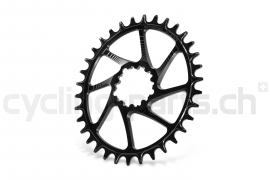 Garbaruk Sram GXP/DUB Oval Boost 28 Zähne black Kettenblatt