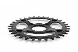Garbaruk Shimano XTR M9100/XT M8100/SLX M7100/Deore M6100 Oval 30 Zähne black Kettenblatt