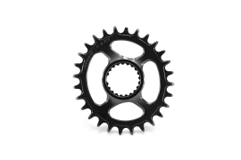 Garbaruk Shimano XTR M9100/XT M8100/SLX M7100/Deore M6100 Oval 30 Zähne black Kettenblatt