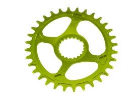 Garbaruk Shimano XTR M9100/XT M8100/SLX M7100/Deore M6100 Oval 30 Zähne green Kettenblatt