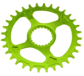 Garbaruk Shimano XTR M9100/XT M8100/SLX M7100/Deore M6100 Round 34 Zähne green Kettenblatt