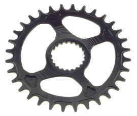 Garbaruk Shimano XTR M9100/XT M8100/SLX M7100/Deore M6100 Round 34 Zähne black Kettenblatt