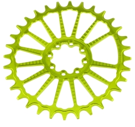 Garbaruk Sram Eagle/Eagle T-Type 8-bolt Oval Boost 34 Zähne green Kettenblatt