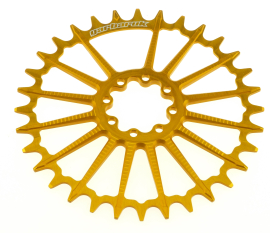 Garbaruk Sram Eagle/Eagle T-Type 8-bolt Round Boost 32 Zähne gold Kettenblatt