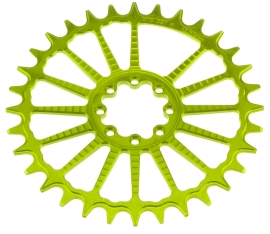 Garbaruk Sram Eagle/Eagle T-Type 8-bolt Round Boost 32 Zähne green Kettenblatt