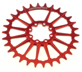 Garbaruk Sram Eagle/Eagle T-Type 8-bolt Round Boost 32 Zähne red Kettenblatt