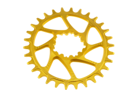 Garbaruk Sram GXP/DUB Oval Boost 30 Zähne gold Kettenblatt