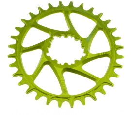 Garbaruk Sram GXP/DUB Oval Boost 30 Zähne green Kettenblatt