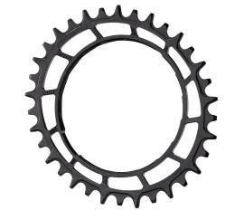 Garbaruk Sram XX SL Eagle/XX Eagle Transmission Powermeter Direct Mount Oval 0mm Offset 34 Zähne black Kettenblatt