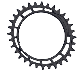 Garbaruk Sram XX SL Eagle/XX Eagle Transmission Powermeter Direct Mount Oval 0mm Offset 32 Zähne black Kettenblatt