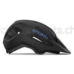 Giro Fixture II Youth MIPS matte black/blue 50-57 cm Helm