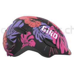 Giro Scamp matte black floral S 49-53 cm Kinderhelm