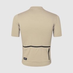 GripGrab EXPLR Merinotech Short Sleeve Jersey beige
