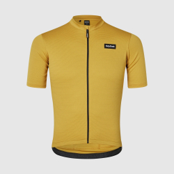 Preview: GripGrab EXPLR Merinotech Short Sleeve Jersey mustard yellow
