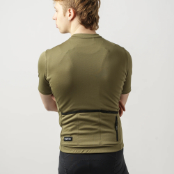Preview: GripGrab EXPLR Merinotech Short Sleeve Jersey olive green