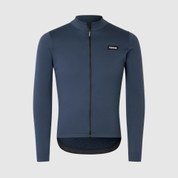 GripGrab EXPLR Merinotech Thermal Long Sleeve Jersey navy blue