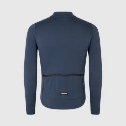 GripGrab EXPLR Merinotech Thermal Long Sleeve Jersey navy blue