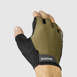 GripGrab EXPLR Padded Short Finger Summer Handschuhe olive green