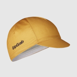 GripGrab Lightweight Summer Cycling Cap mustard yellow
