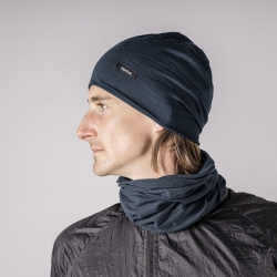 Preview: GripGrab Merino Blend Lightweight Beanie navy blue